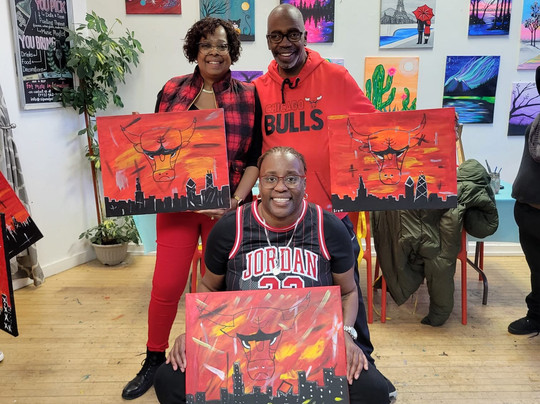 Chicago Sip & Paint-芝加哥必去景点