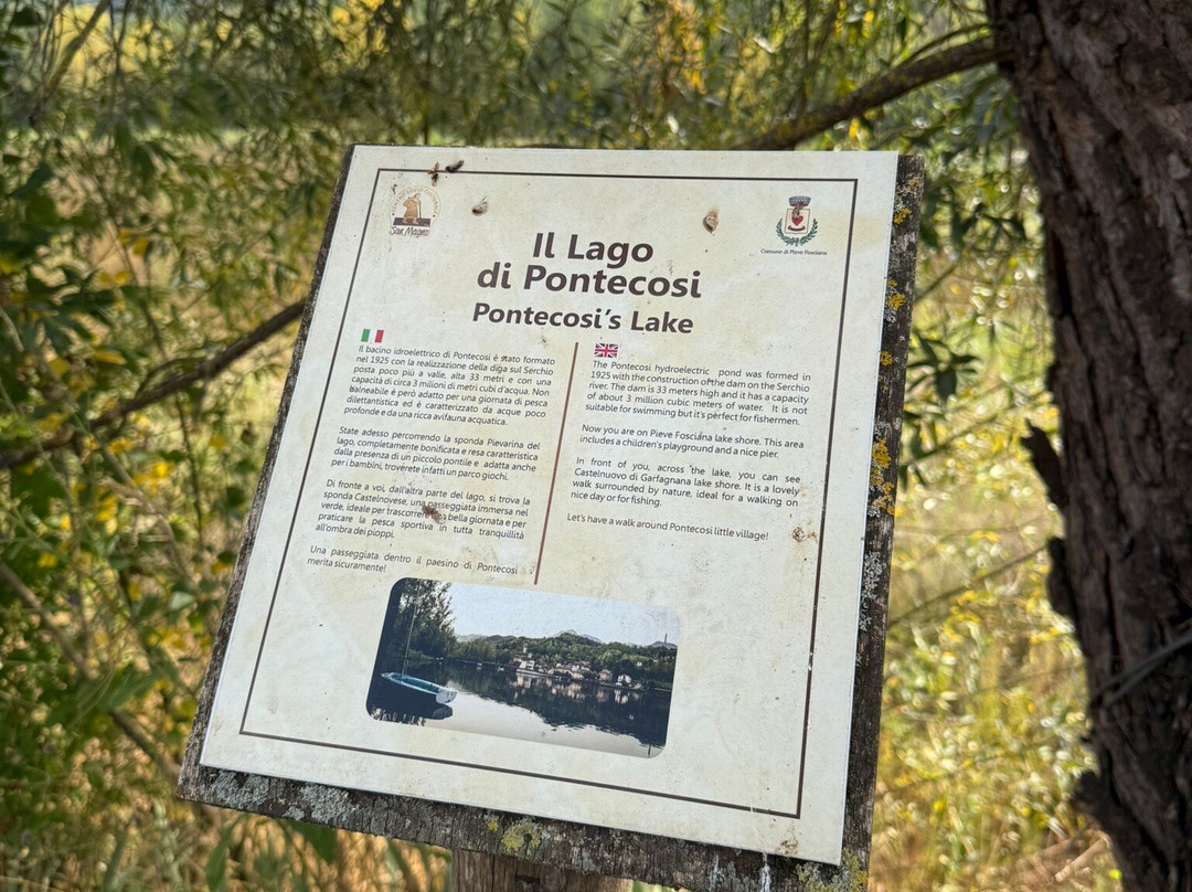 Lago di Pontecosi-Pieve Fosciana必去景点