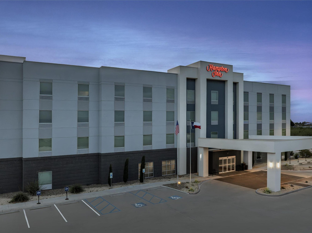 Monahans酒店住宿-Hampton Inn Monahans
