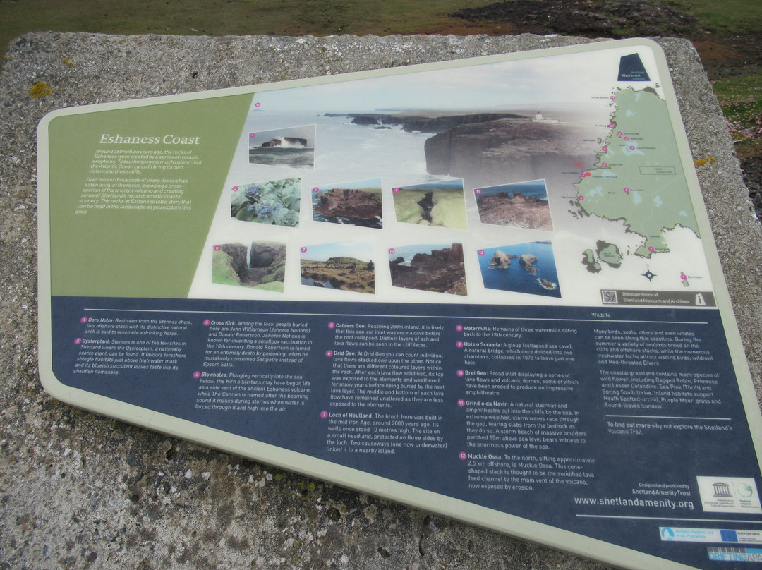 Eshaness Cliffs-West Heogaland必去景点