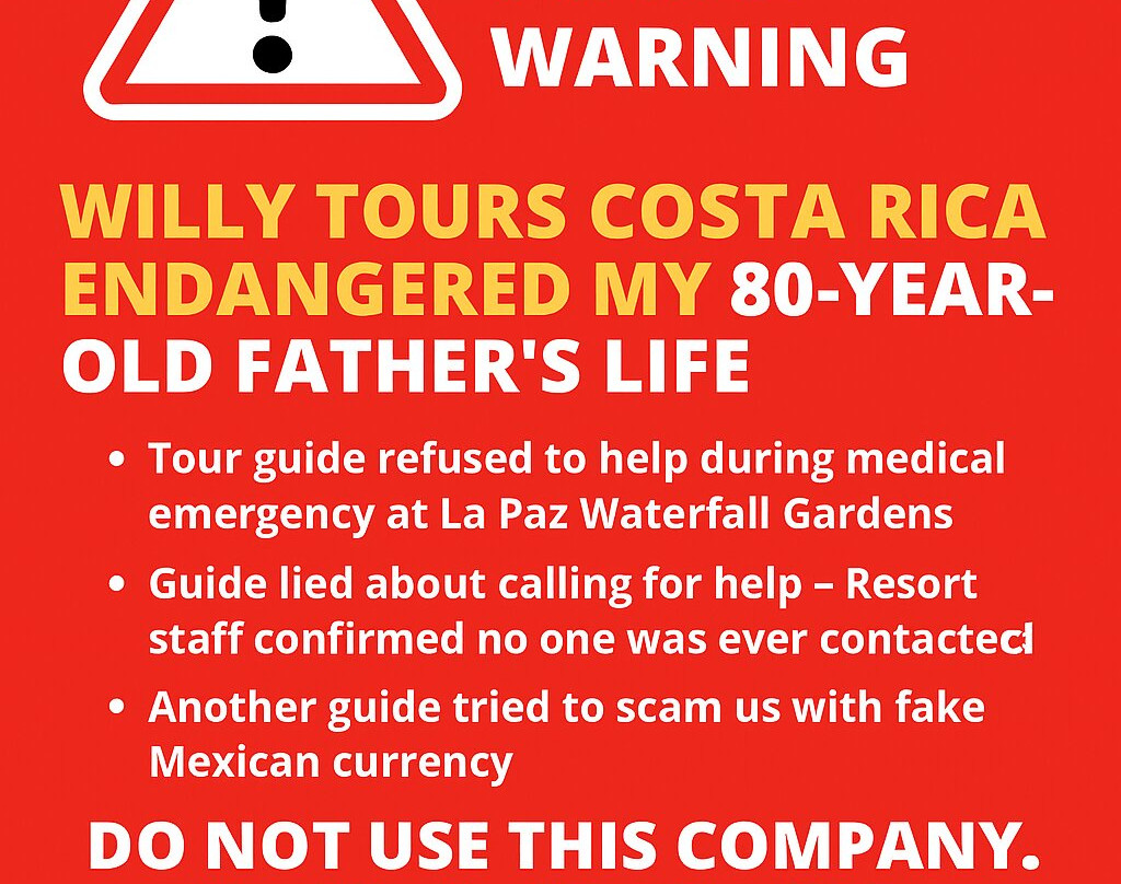 Willie's Tours CR-卡维塔必去景点