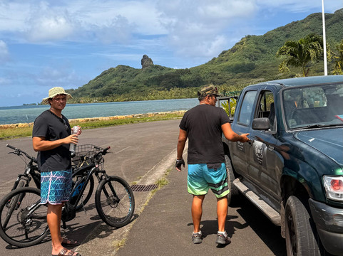 E-Bike Huahine-Fare必去景点