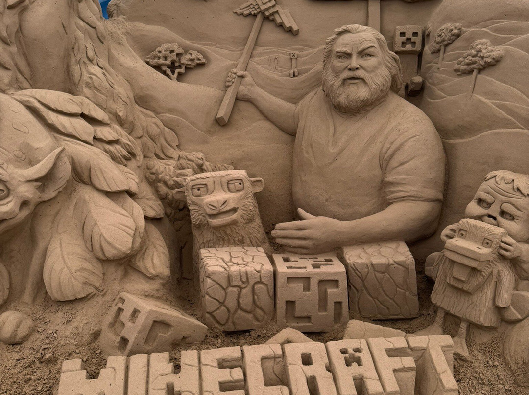 Sandworld Sculpture Park-韦茅斯必去景点