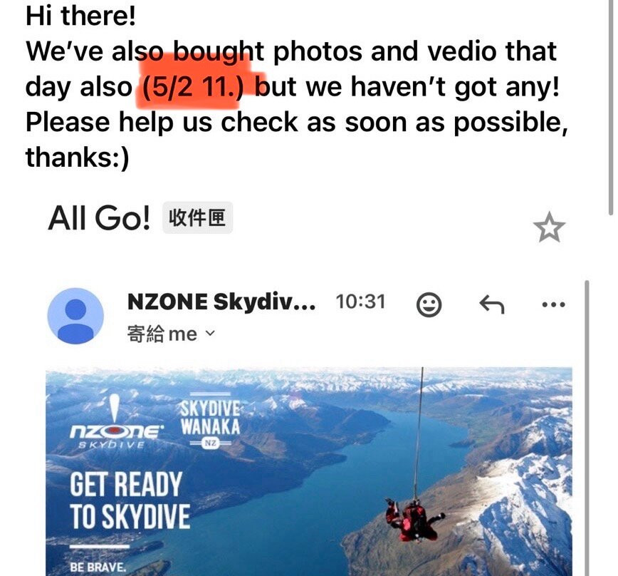 天堂高空跳伞-皇后镇必去景点