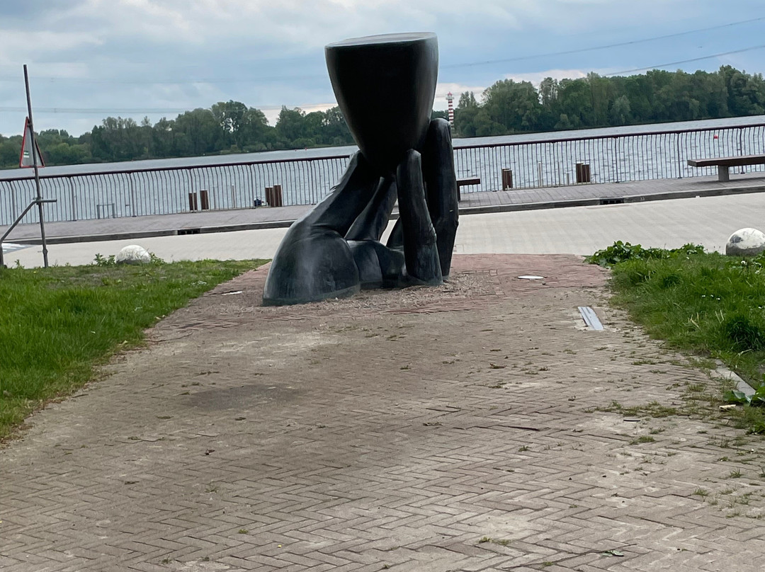 Kunstwerk 'Voortvarend'