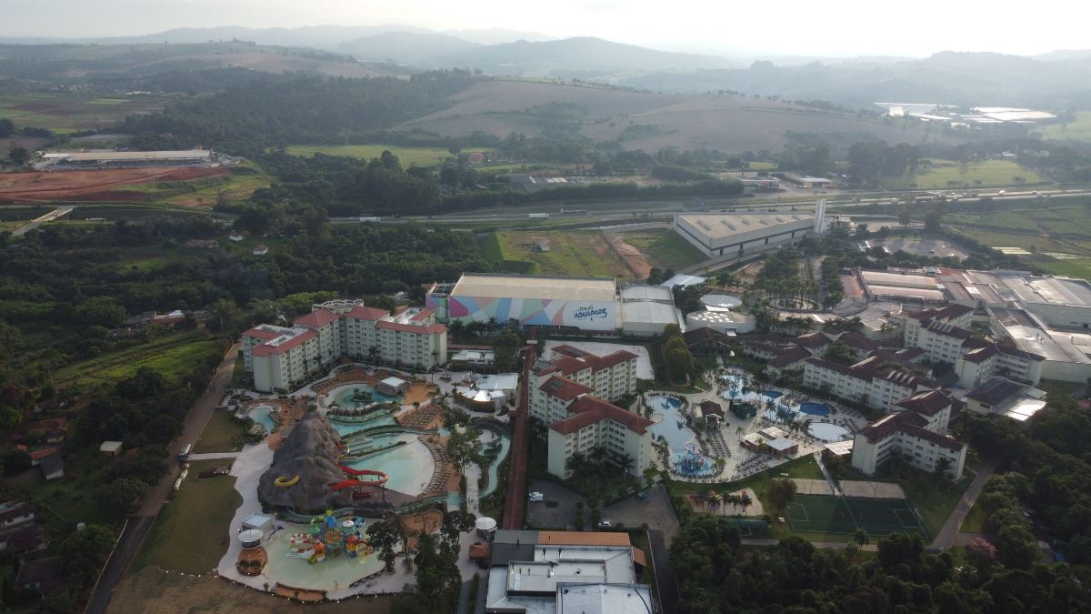 Tauá Resort & Convention Atibaia-泳池