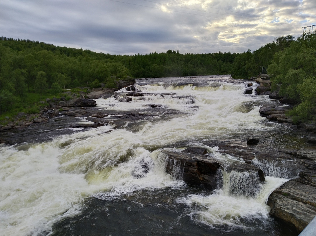 Skoltefossen Waterfall
