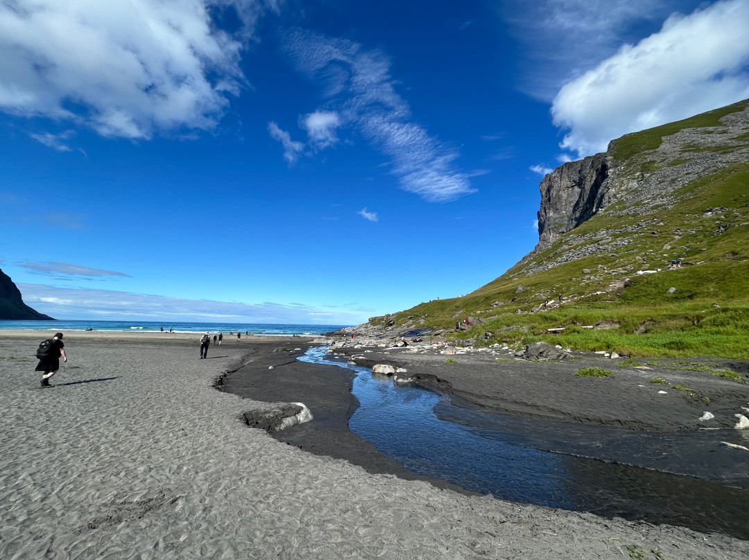 Kvalvika Beach-Moskenesoy必去景点