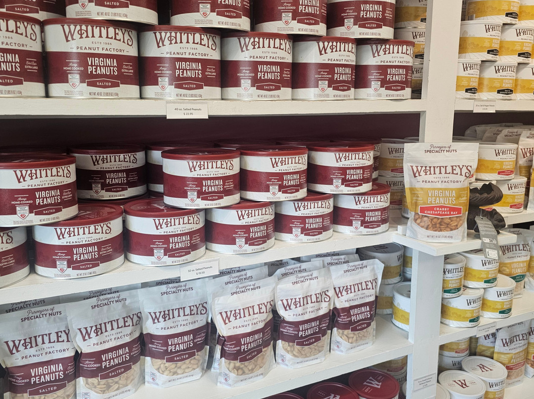Whitley's Peanut Factory-威廉斯堡必去景点