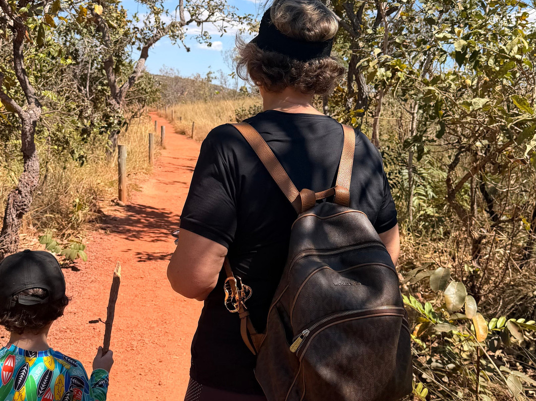 Veu da Noiva Waterfall-Chapada dos Guimaraes必去景点