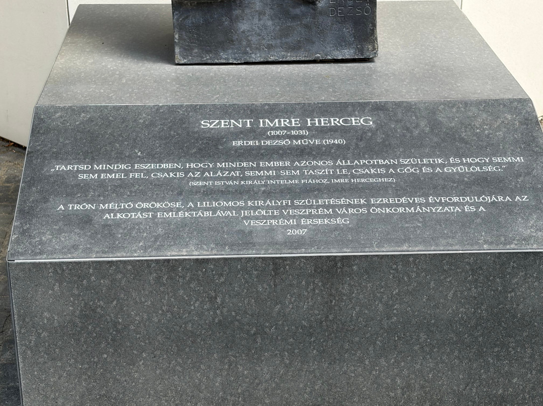 Statue ''Prince St. Emeric''-维斯普雷姆必去景点