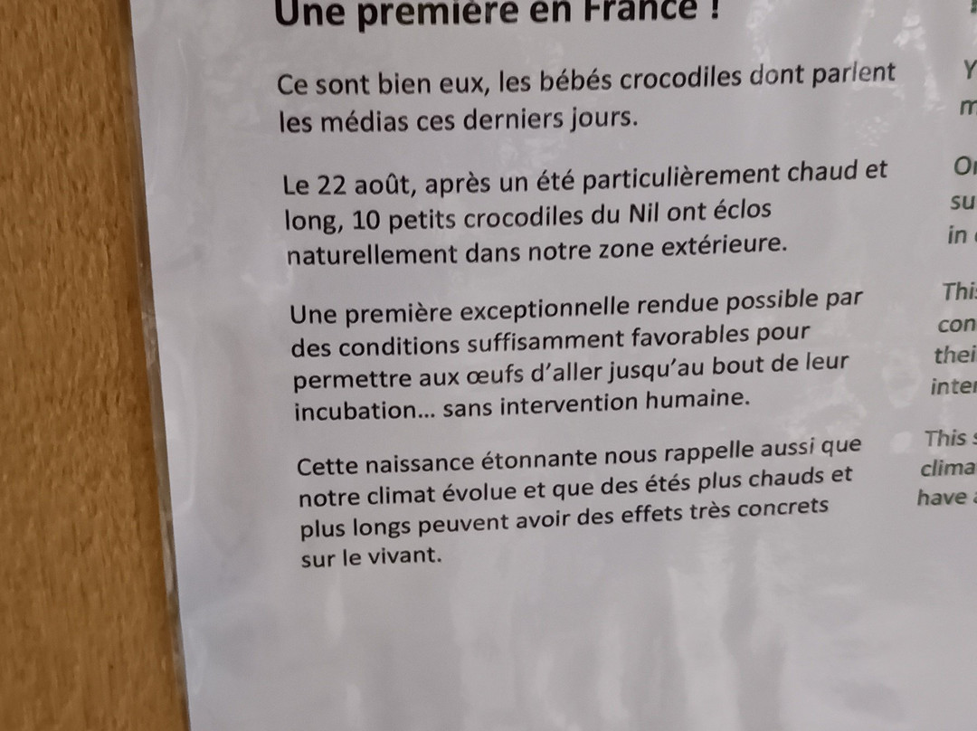 La Ferme Aux Crocodiles-Pierrelatte必去景点