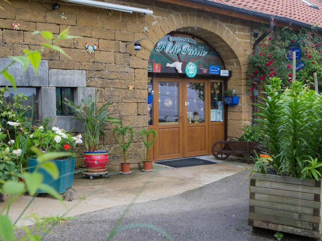 Les Planches-pres-Arbois酒店住宿-Chambres d'Hotes Pom' Paille