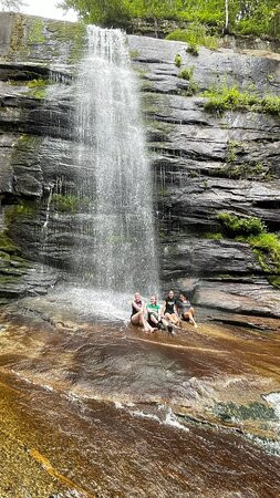 Twin Falls/Eastatoe Falls-Sunset必去景点