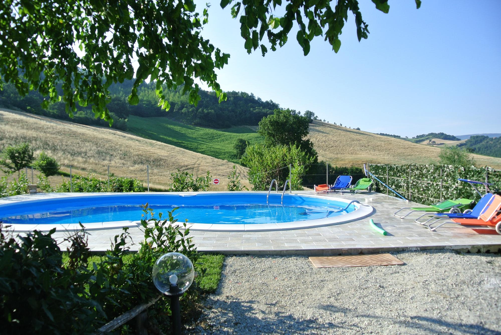 Borgo d'Anchise-泳池