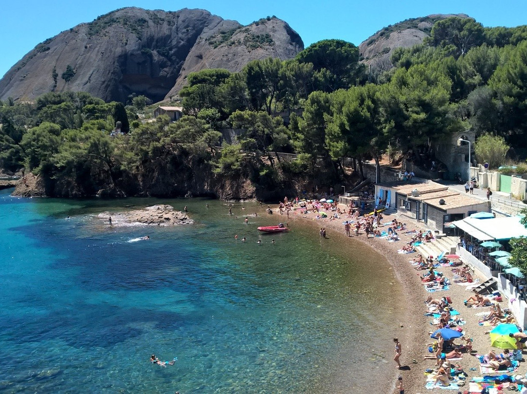 Plage de la Calanque du Grand Mugel