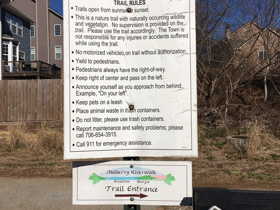 Braselton Mulberry RiverWalk-布拉塞尔顿必去景点
