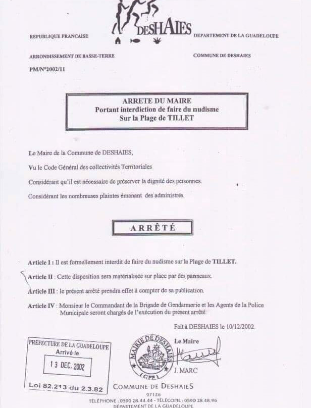 Anse Tillet - Interdit Aux Nudistes-Deshaies必去景点