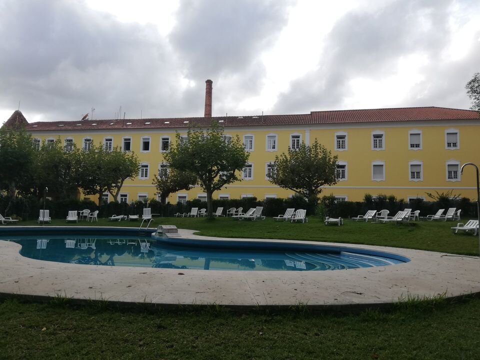Hotel Termas da Curia-泳池