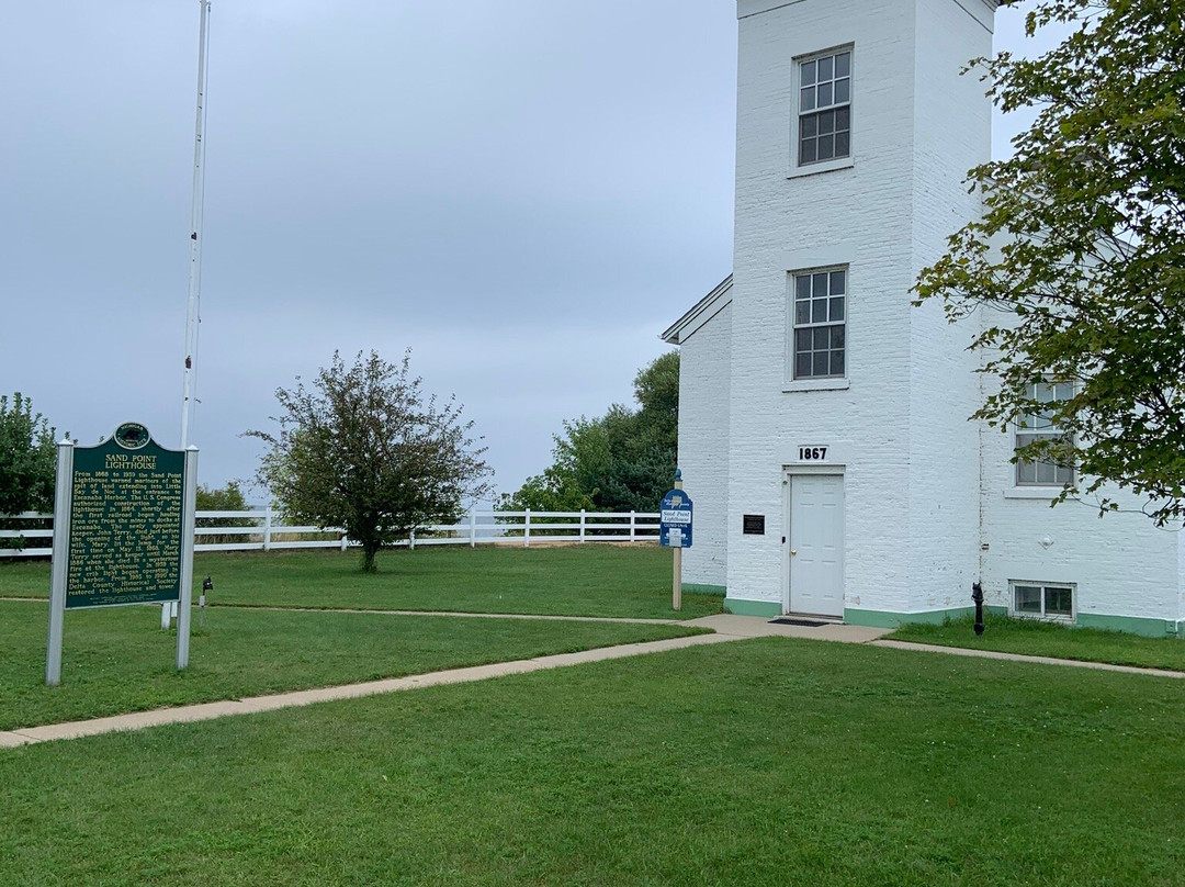 Sand Point Lighthouse-Escanaba必去景点