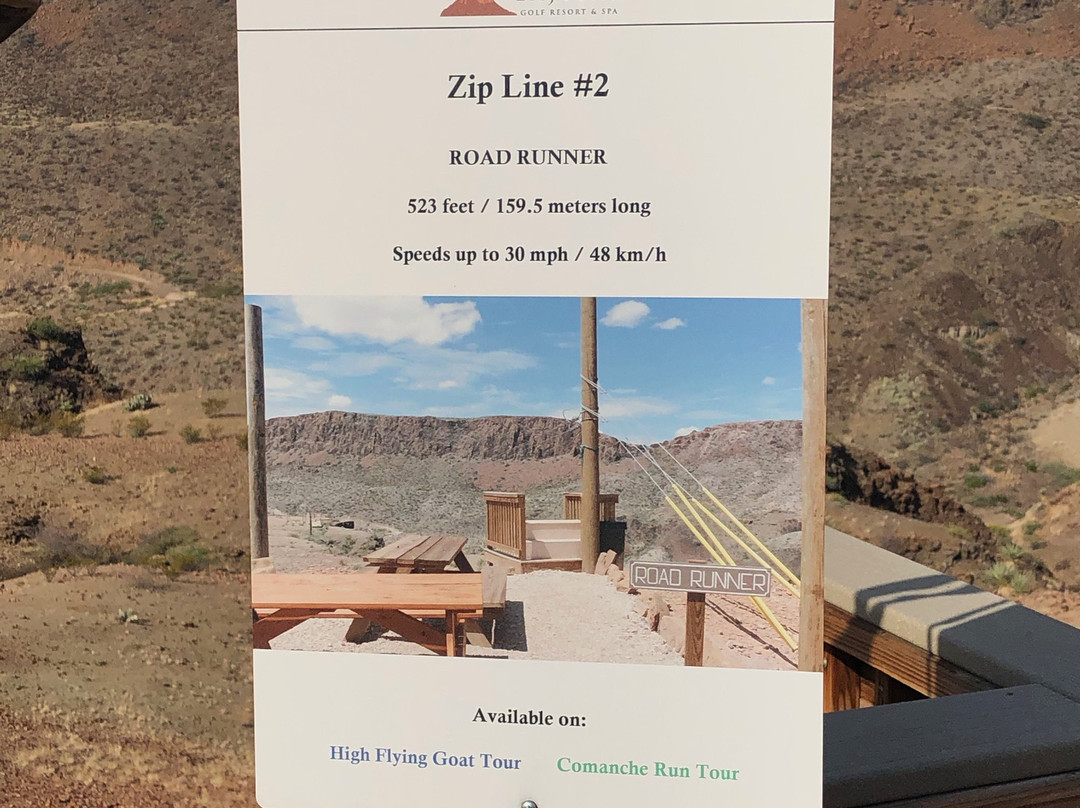 Lajitas Zip-Line Tour景点图片