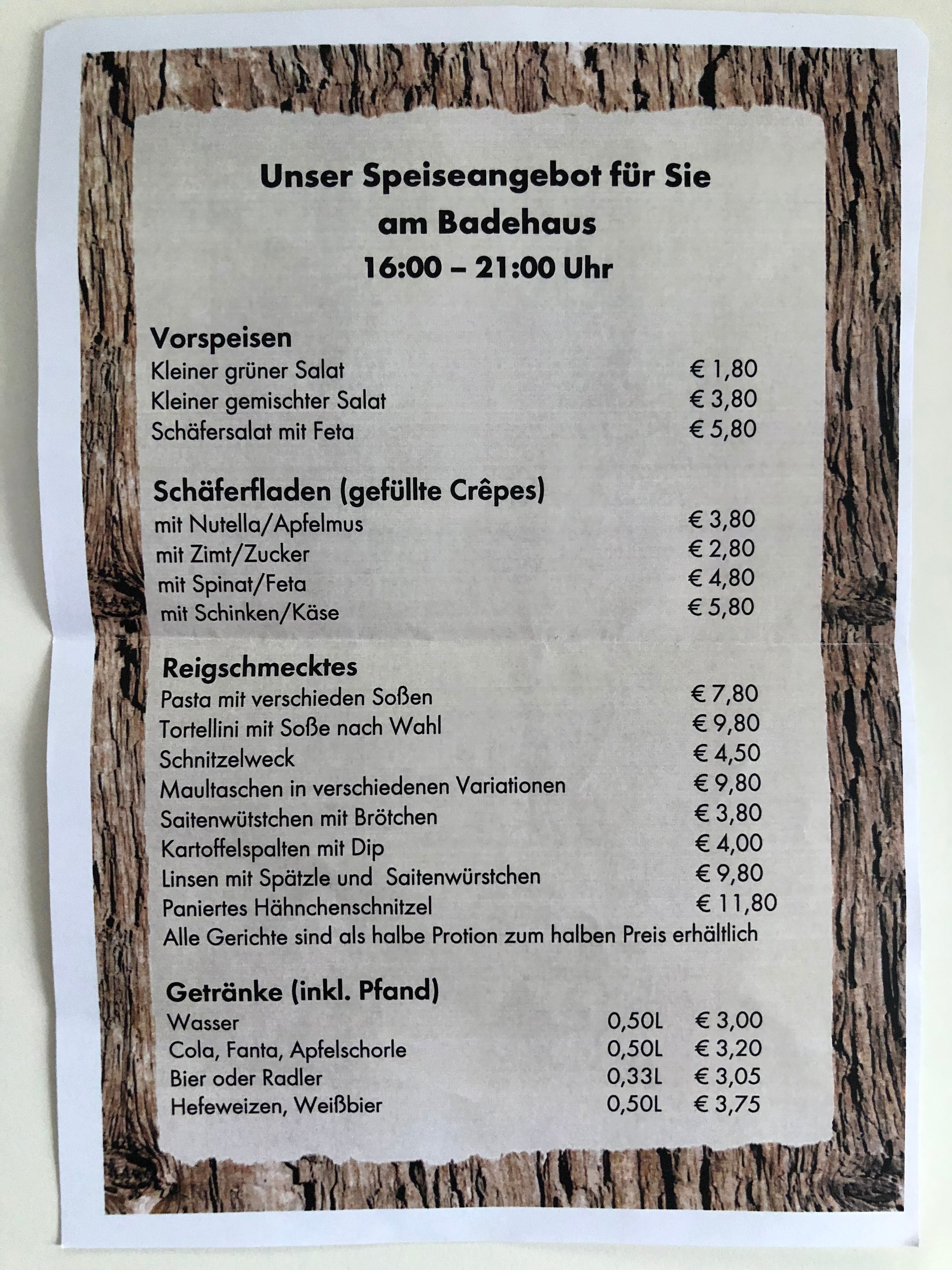 Erlebnispark Tripsdrill Natur-Resort-餐饮