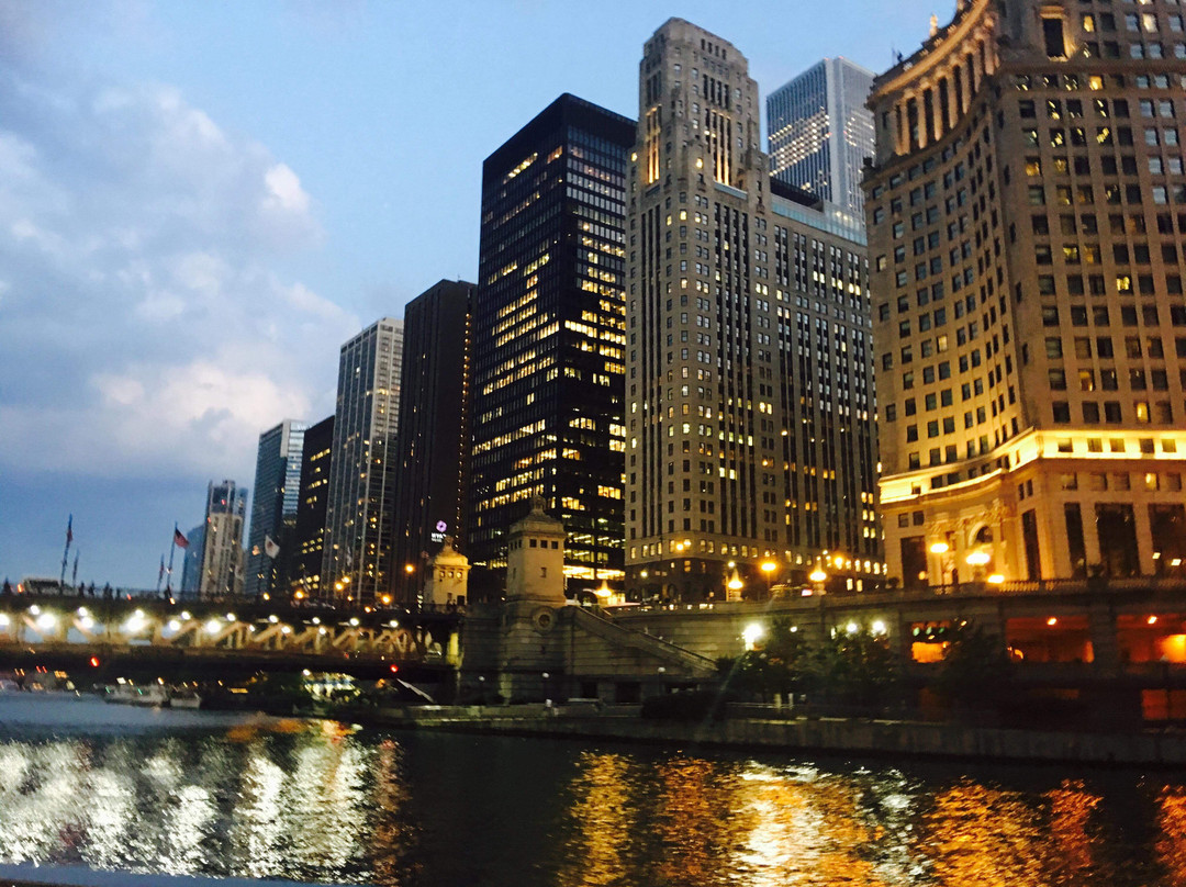 芝加哥河景点图片