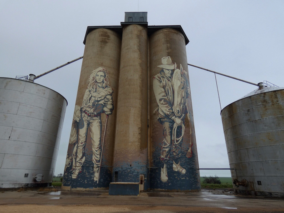 Rosebery Silo Art景点图片