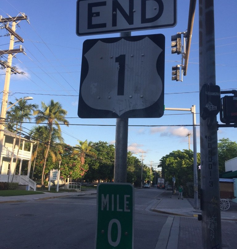US 1 Mile Marker 0景点图片