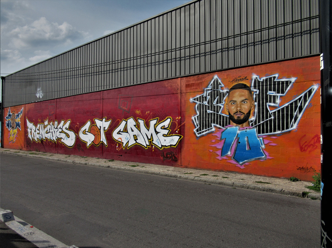 Fresque "Frenchies got Game"
