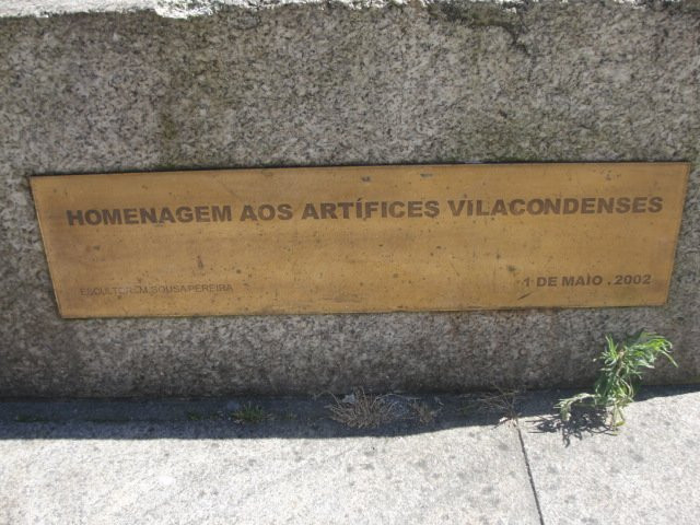 Homenagem aos Artifices Vilacondenses-孔迪镇必去景点