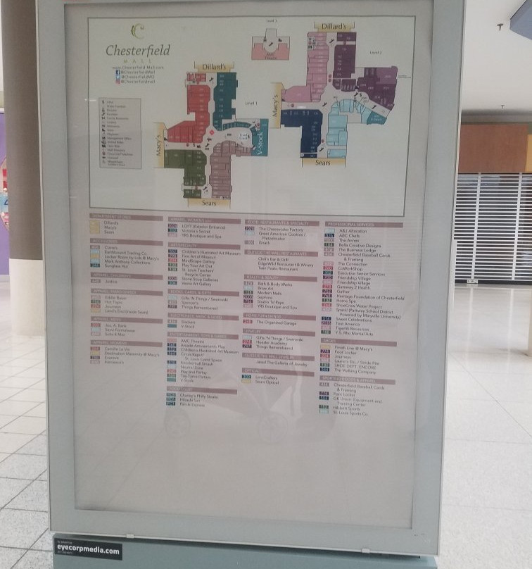 Chesterfield Mall-切斯特菲尔德必去景点