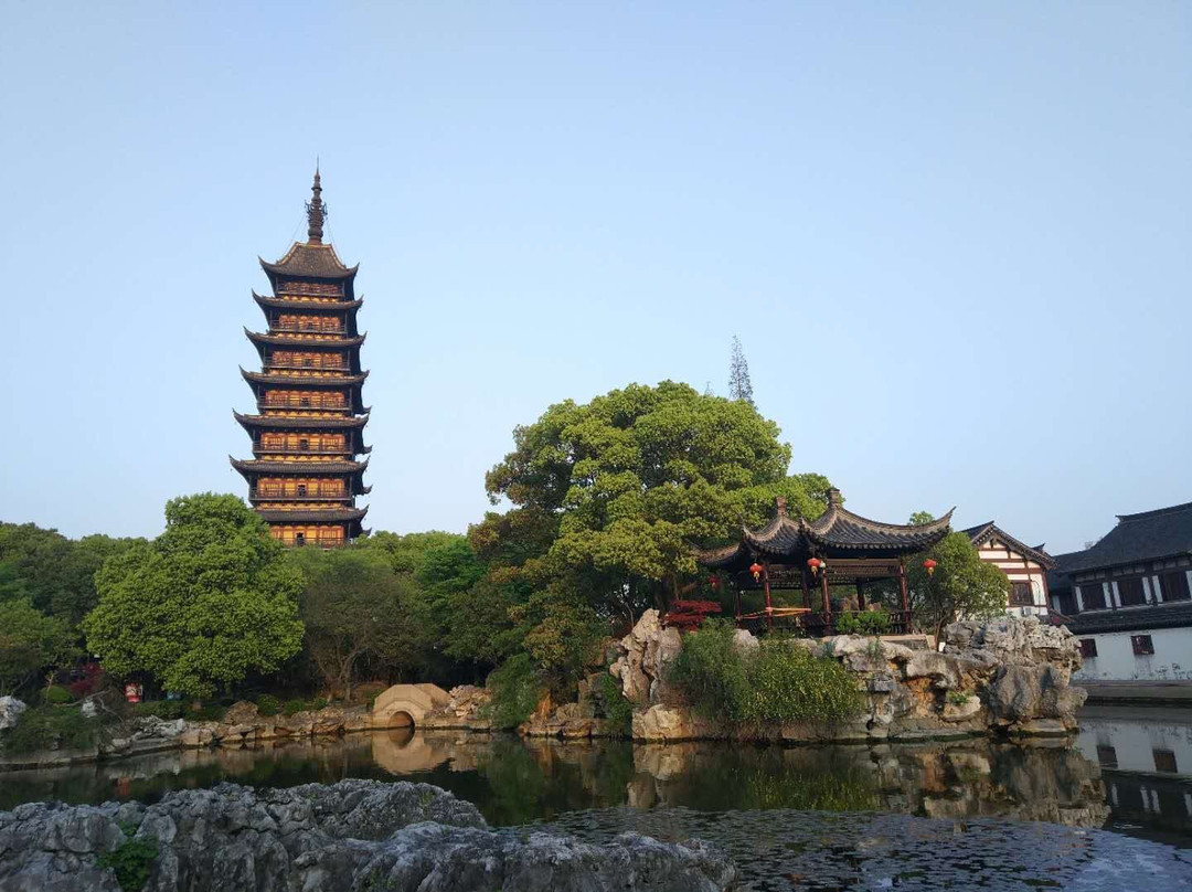 苏州方塔公园-常熟市必去景点