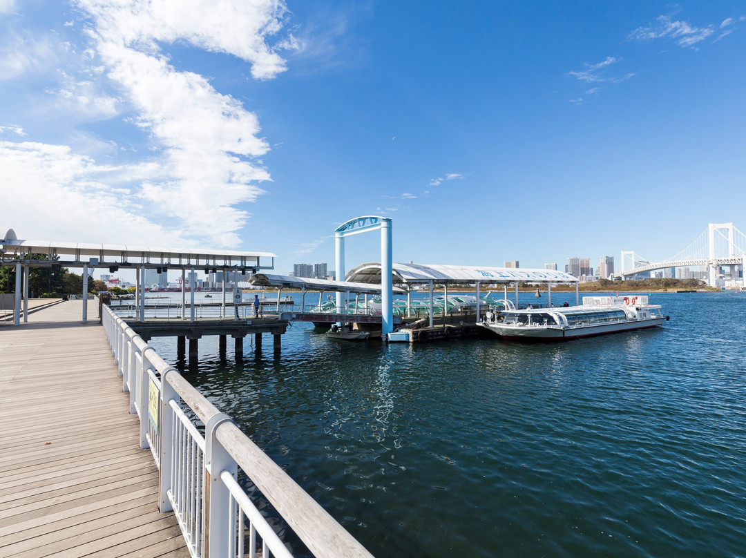 Odaiba Kaihin Park Wharf-Daiba必去景点