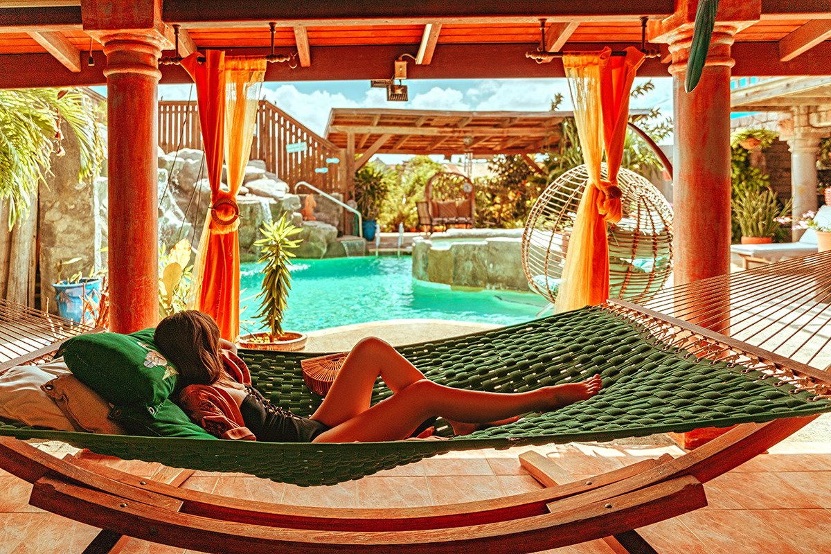 De Cuba Bed & Breakfast-泳池