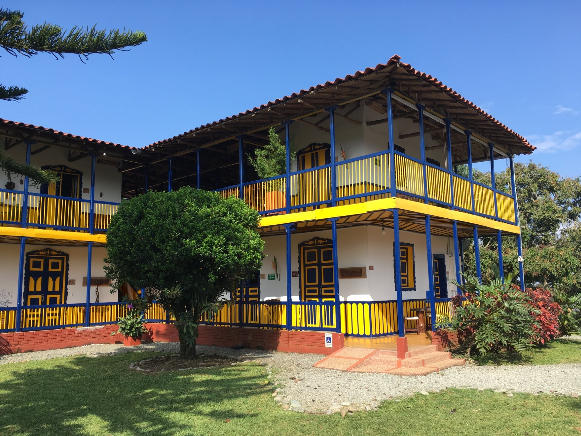 Hotel Hacienda Combia-浴室