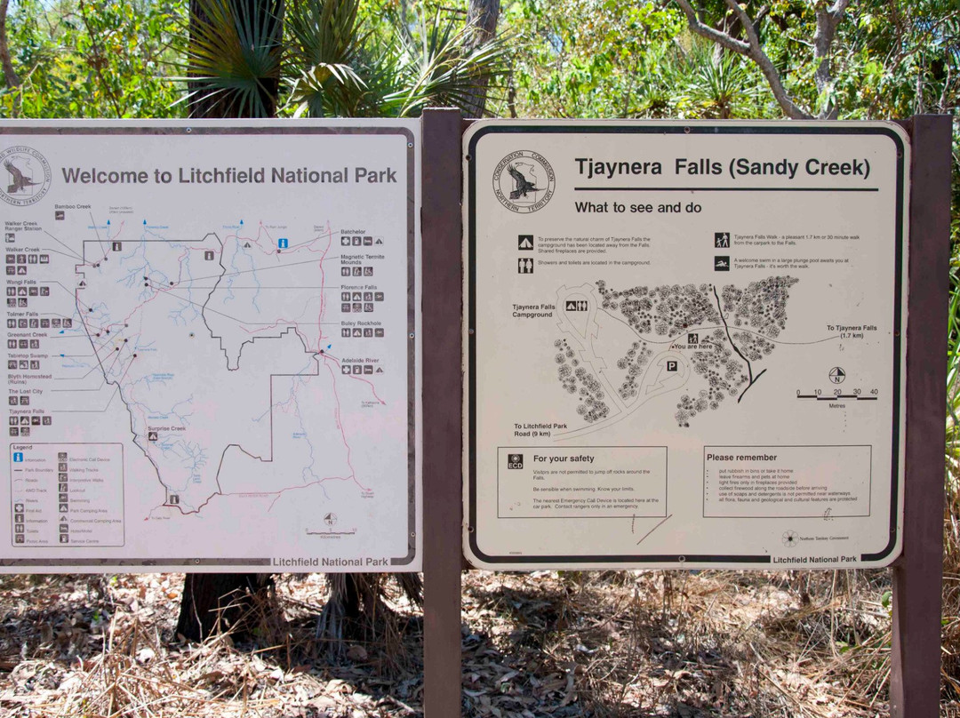 Sandy Creek-Litchfield National Park必去景点