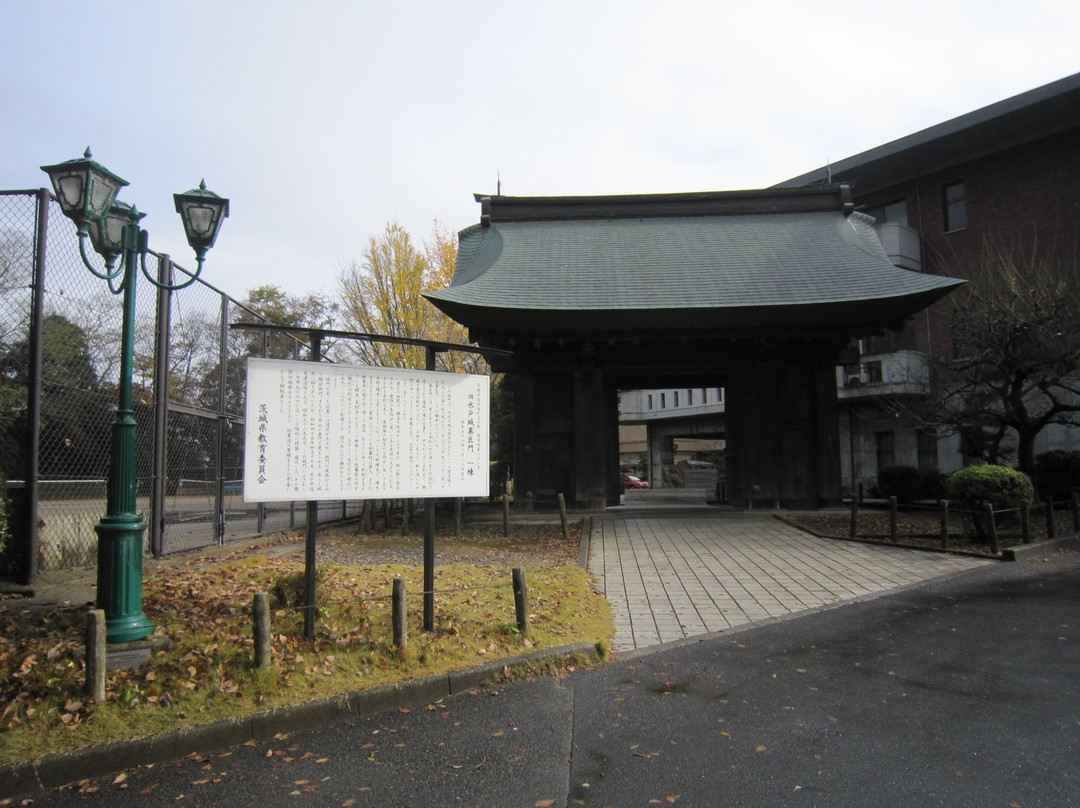 Old Mito Castle Yakui-mon Gate-水户市必去景点