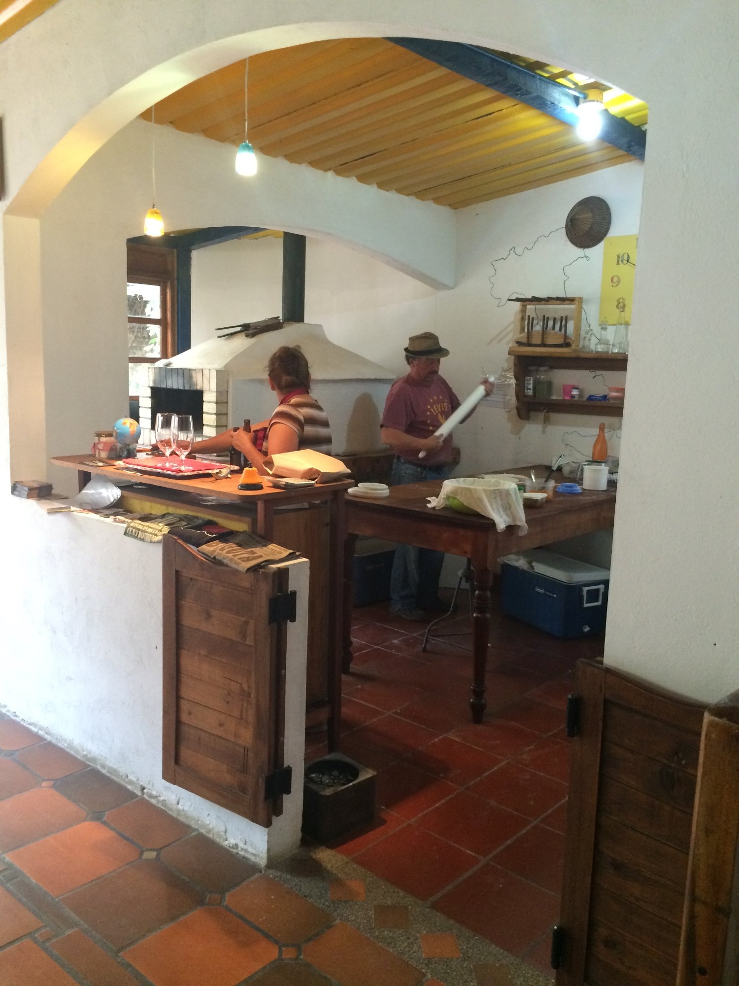 Cinco Tierras Hotel Pizzeria Suesca-餐饮