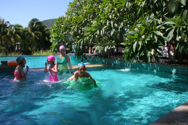 三亚亚龙湾五号度假别墅酒店-泳池