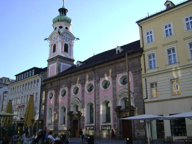 Spitalskirche-茵斯布鲁克必去景点