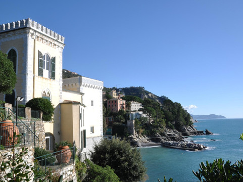 Zoagli酒店住宿-Castello Canevaro