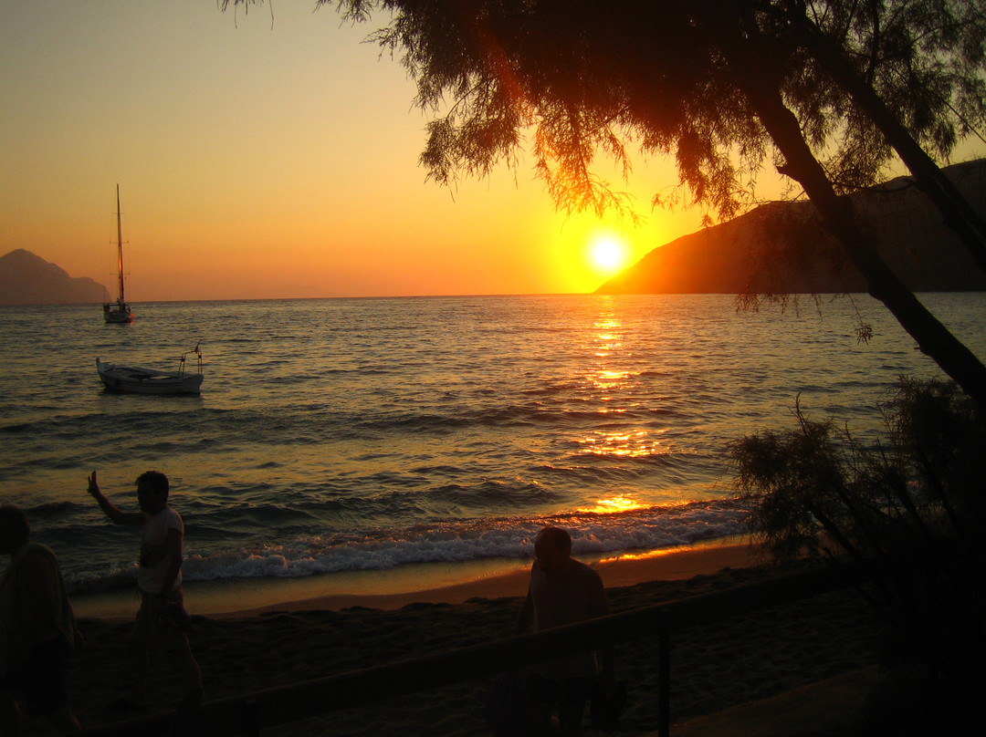 Aegiali Beach-Amorgos必去景点