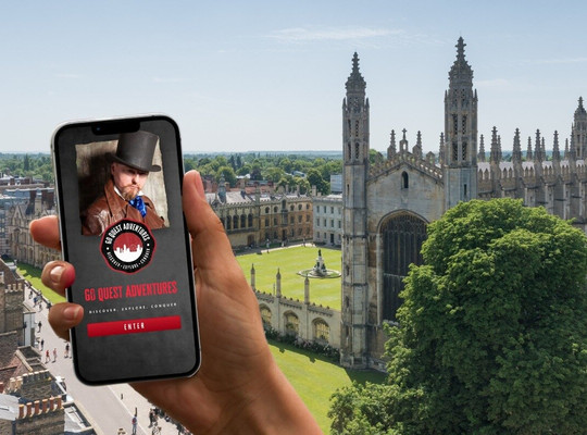 Go Quest Adventures Cambridge: Self Guided City Walk & Immersive Treasure Hunt-剑桥必去景点