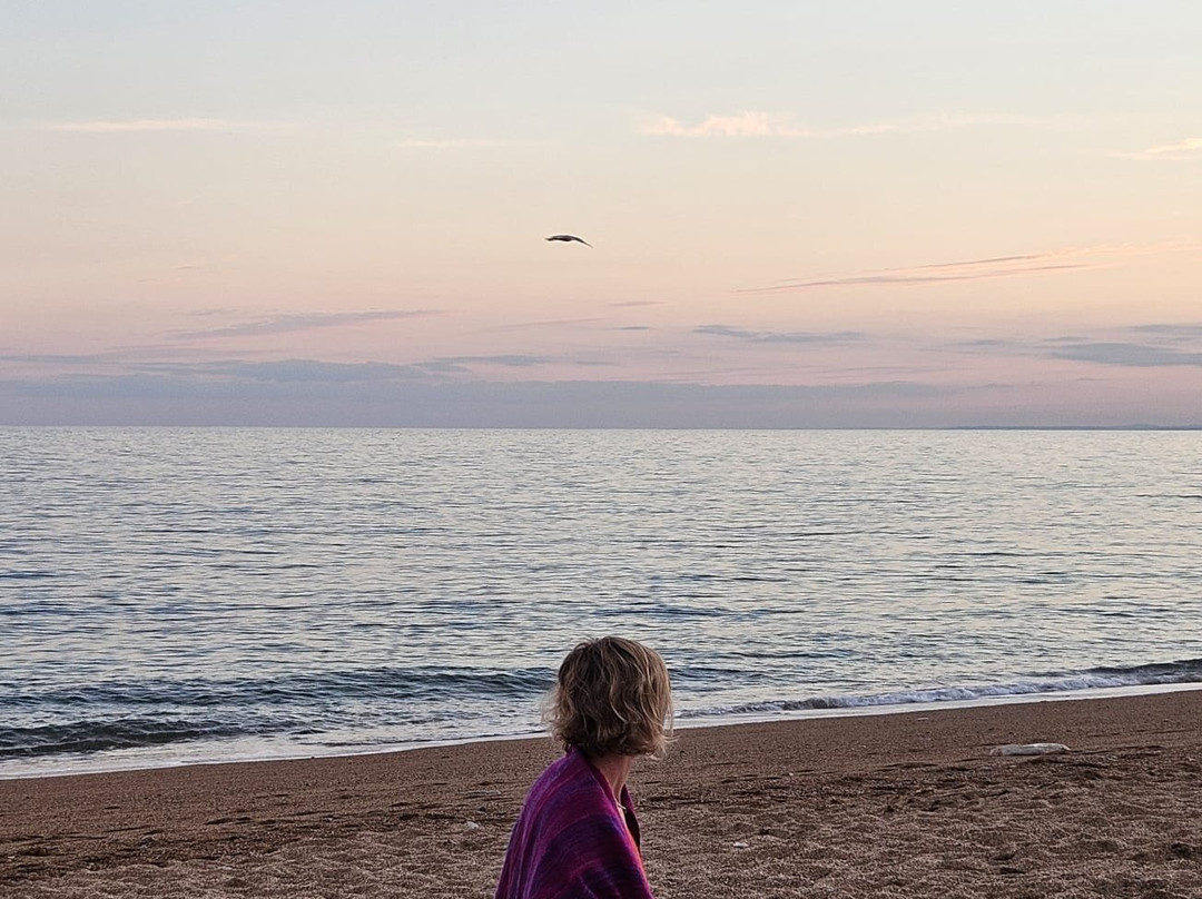 Beach Yoga with Leah at West Bay
