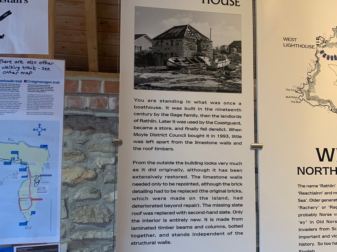 Rathlin Boathouse Visitor Centre景点图片