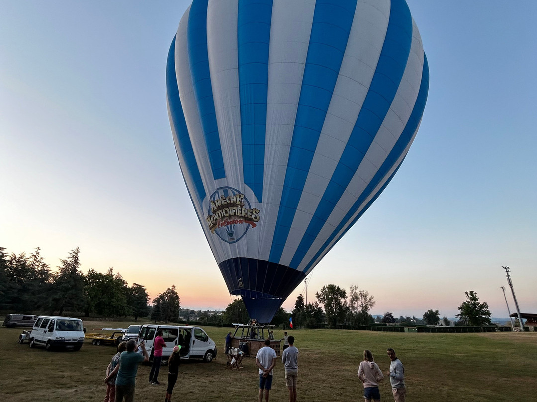 Ardeche Montgolfiere-Roiffieux必去景点