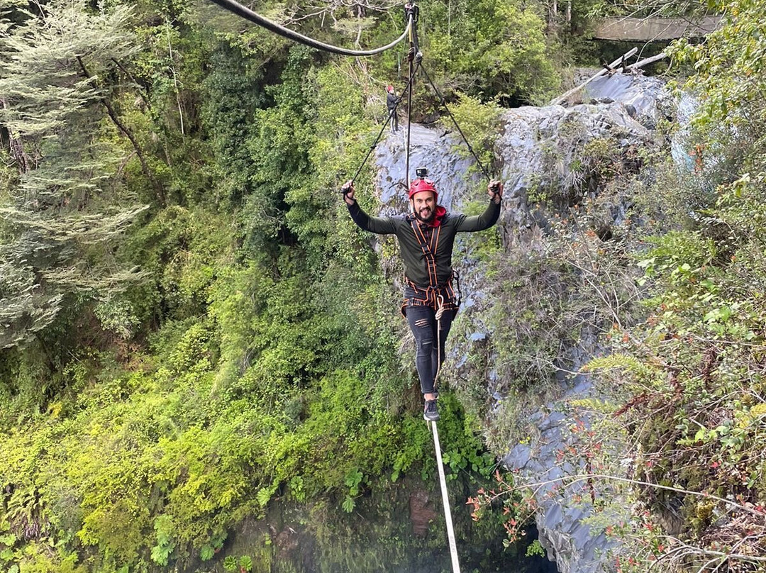 Salto los mellizos Palguin Adventure Park景点图片
