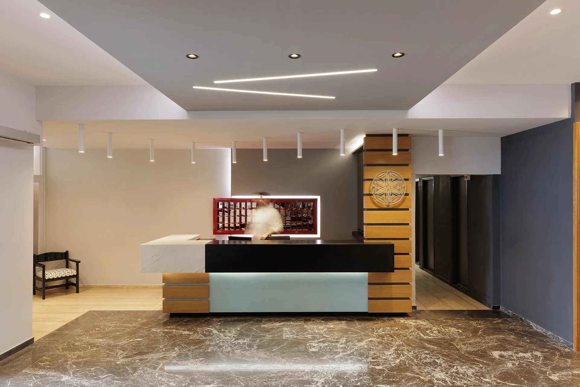 Aphrodite Beachfront Hotel-浴室
