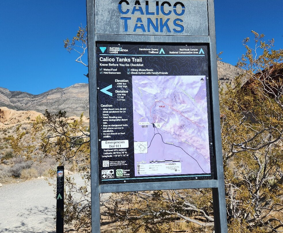 Calico Tanks Trail-拉斯维加斯必去景点